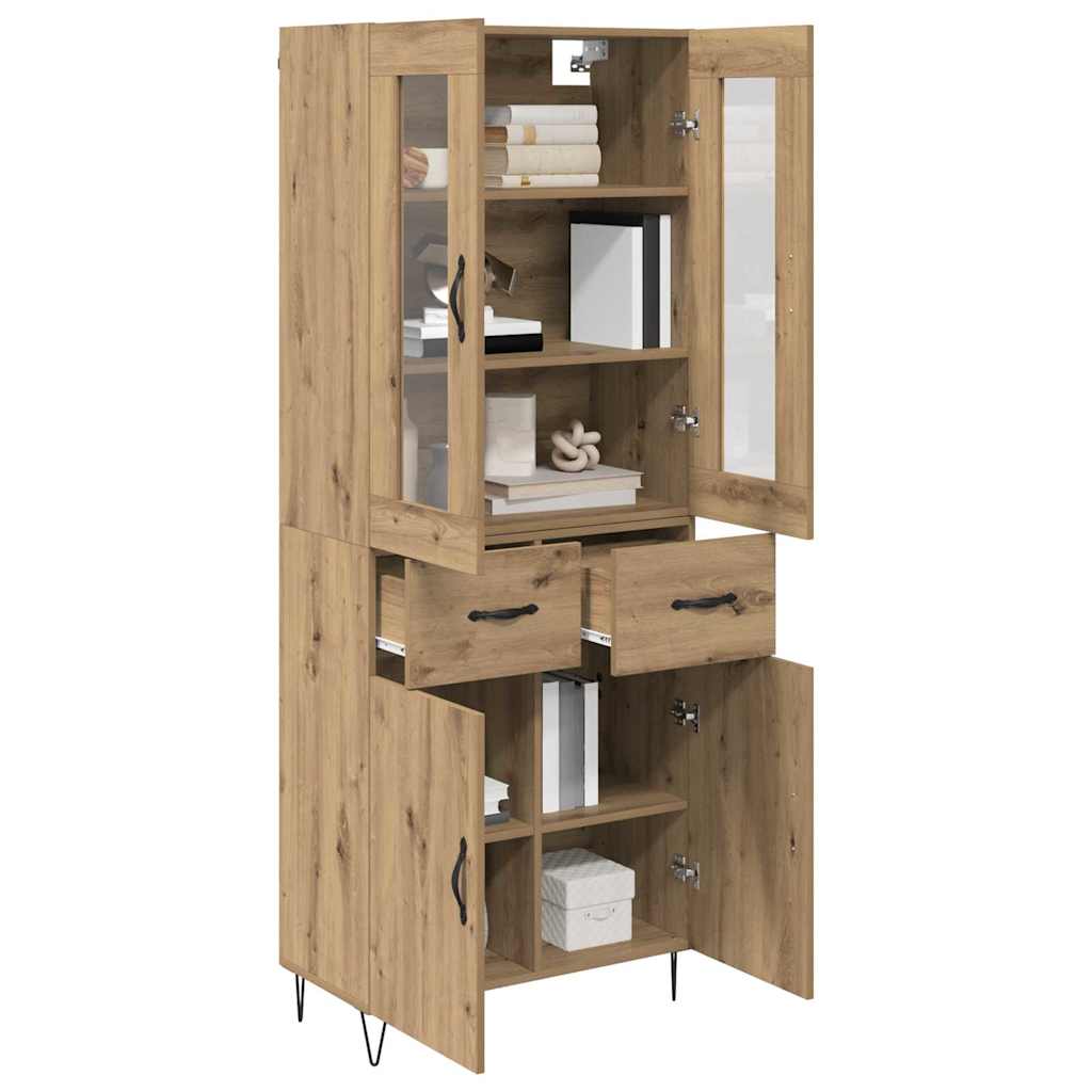 Highboard Artisan Oak 69,5 x 34 x 90 εκ. Επεξεργασμένο ξύλο