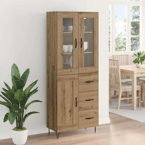 Highboard Artisan Oak 69,5 x 34 x 90 εκ. Επεξεργασμένο Ξύλο