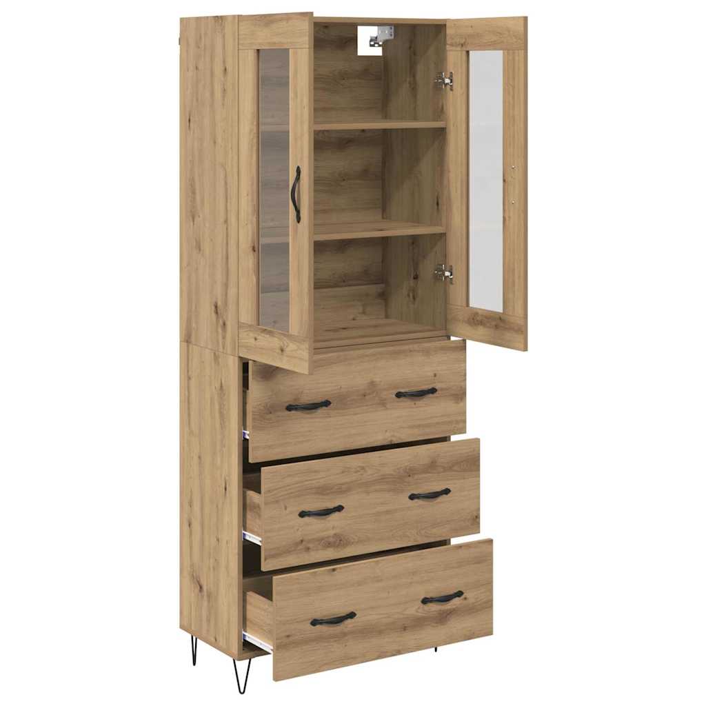 Highboard Artisan Oak 69,5 x 34 x 90 εκ. Επεξεργασμένο ξύλο