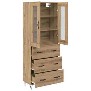 Highboard Artisan Oak 69,5 x 34 x 90 εκ. Επεξεργασμένο Ξύλο