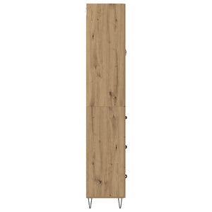 Highboard Artisan Oak 69,5 x 34 x 90 εκ. Επεξεργασμένο Ξύλο