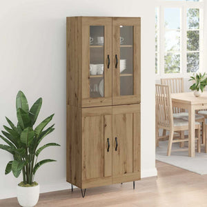 Highboard Artisan Oak 69,5 x 34 x 90 εκ. Επεξεργασμένο Ξύλο
