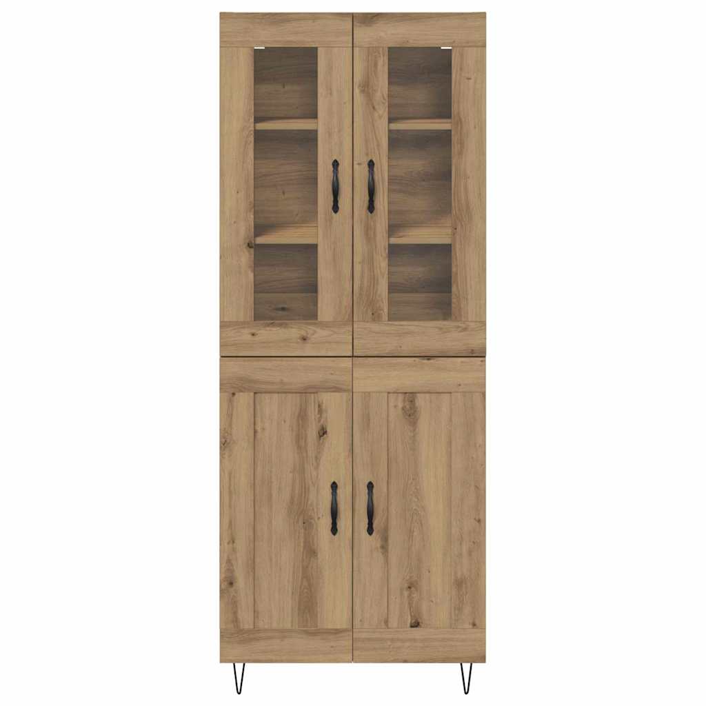 Highboard Artisan Oak 69,5 x 34 x 90 εκ. Επεξεργασμένο Ξύλο - Pakobazaar