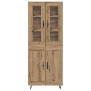 Highboard Artisan Oak 69,5 x 34 x 90 εκ. Επεξεργασμένο Ξύλο