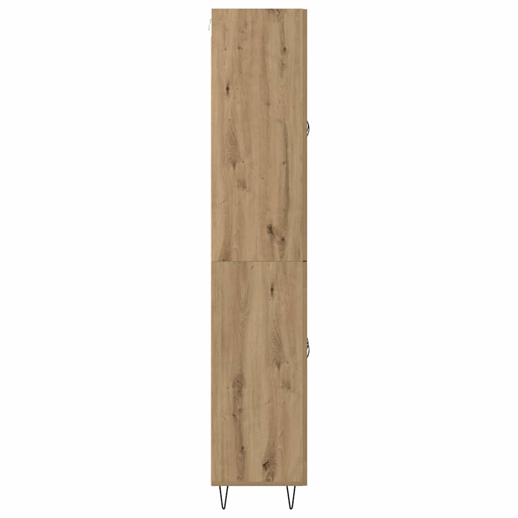 Highboard Artisan Oak 69,5 x 34 x 90 εκ. Επεξεργασμένο Ξύλο - Pakobazaar