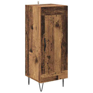 Highboard Παλιό Ξύλο 34,5 x 34 x 90 εκ. Επεξεργασμένο Ξύλο