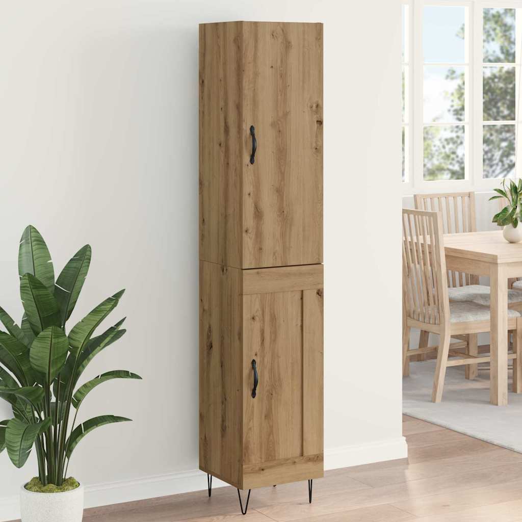 Highboard Artisan Oak 34,5 x 34 x 90 εκ. Επεξεργασμένο ξύλο