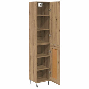 Highboard Artisan Oak 34,5 x 34 x 90 εκ. Επεξεργασμένο Ξύλο