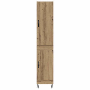 Highboard Artisan Oak 34,5 x 34 x 90 εκ. Επεξεργασμένο Ξύλο