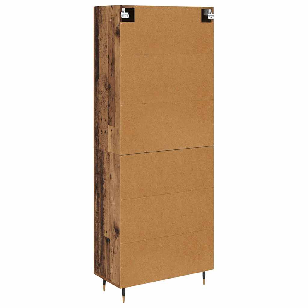 Highboard Παλιό Ξύλο 69,5 x 34 x 90 εκ. Επεξεργασμένο ξύλο - Pakobazaar