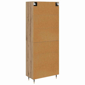 Highboard Artisan Oak 69,5 x 34 x 90 εκ. Επεξεργασμένο Ξύλο - Pakobazaar
