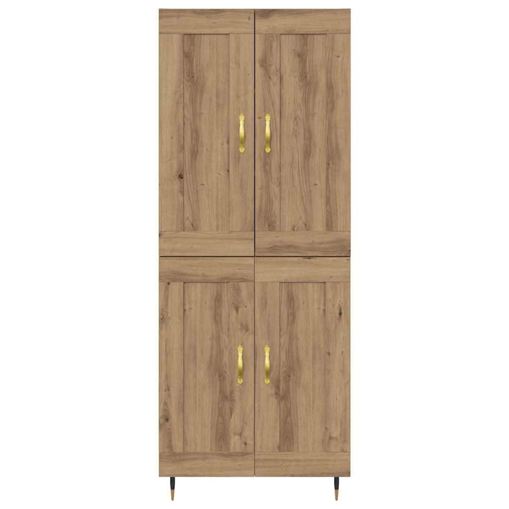 Highboard Artisan Oak 69,5 x 34 x 90 εκ. Επεξεργασμένο ξύλο - Pakobazaar