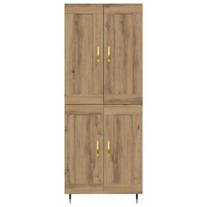Highboard Artisan Oak 69,5 x 34 x 90 εκ. Επεξεργασμένο Ξύλο - Pakobazaar