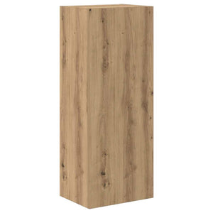 Μονάδες Τοίχου Τηλεόρασης 4 τμχ. Artisan Oak Επεξεργασμένο Ξύλο
