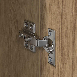Παραδοσιακά Πλευρικά Έπιπλα με συρτάρι Corona 2 pcs Artisan Oak - Pakobazaar