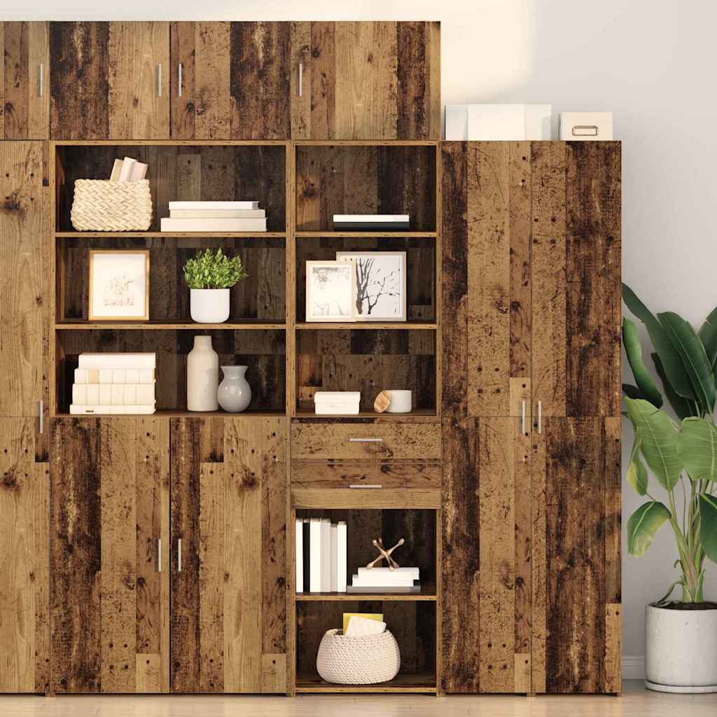 Highboard Παλιό Ξύλο 50 x 42,5 x 225 εκ Επεξεργασμένο ξύλο - Pakobazaar