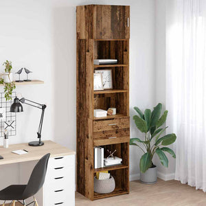 Highboard Παλιό Ξύλο 50 x 42,5 x 225 εκ Επεξεργασμένο ξύλο - Pakobazaar
