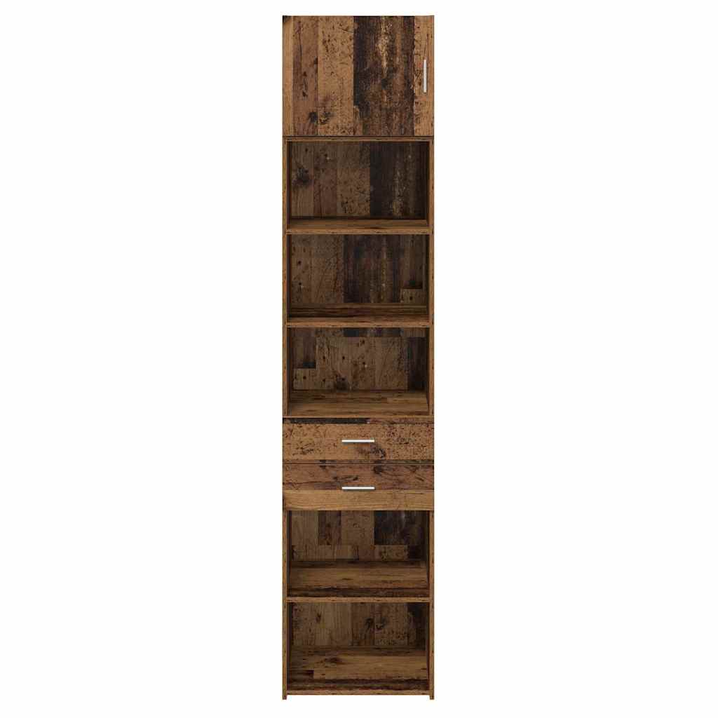 Highboard Παλιό Ξύλο 50 x 42,5 x 225 εκ Επεξεργασμένο ξύλο - Pakobazaar