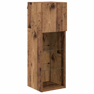 Βάσεις τηλεόρασης 4 τμχ. Artisan Oak Επεξεργασμένο Ξύλο