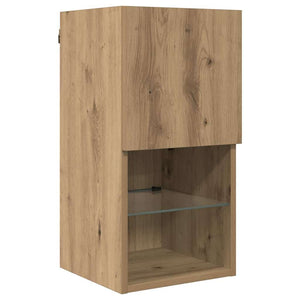 Μονάδες Τοίχου Τηλεόρασης 8 τμχ. Artisan Oak Επεξεργασμένο Ξύλο