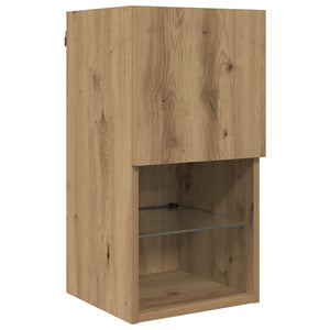 Μονάδα Τοίχου Τηλεόρασης 6 pcs Artisan Oak Επεξεργασμένο ξύλο - Pakobazaar