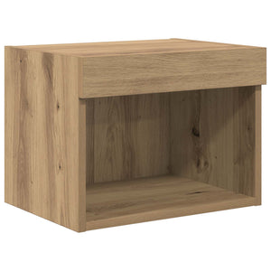 Μονάδες Τοίχου ΤV με LED 5 pcs Artisan Oak Επεξεργασμένο ξύλο - Pakobazaar