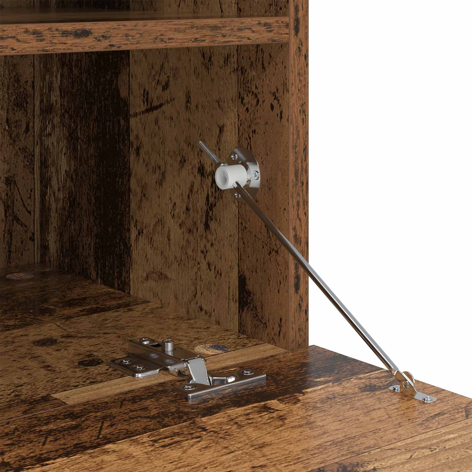 Μονάδα Τοίχου Τηλεόρασης 4 pcs Παλιό ξύλο Επεξεργασμένο ξύλο - Pakobazaar