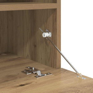 Μονάδα Τοίχου Τηλεόρασης 4 pcs Artisan Oak Επεξεργασμένο ξύλο - Pakobazaar