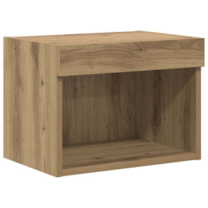 Μονάδες Τοίχου ΤV με LED 5 pcs Artisan Oak 80 x 30 x 40 εκ - Pakobazaar