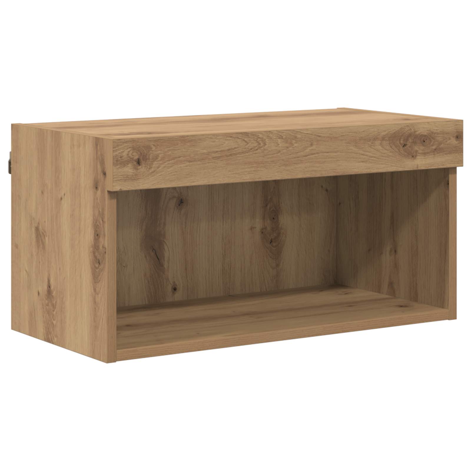 Μονάδες Τοίχου ΤV με LED 5 pcs Artisan Oak 80 x 30 x 40 εκ - Pakobazaar