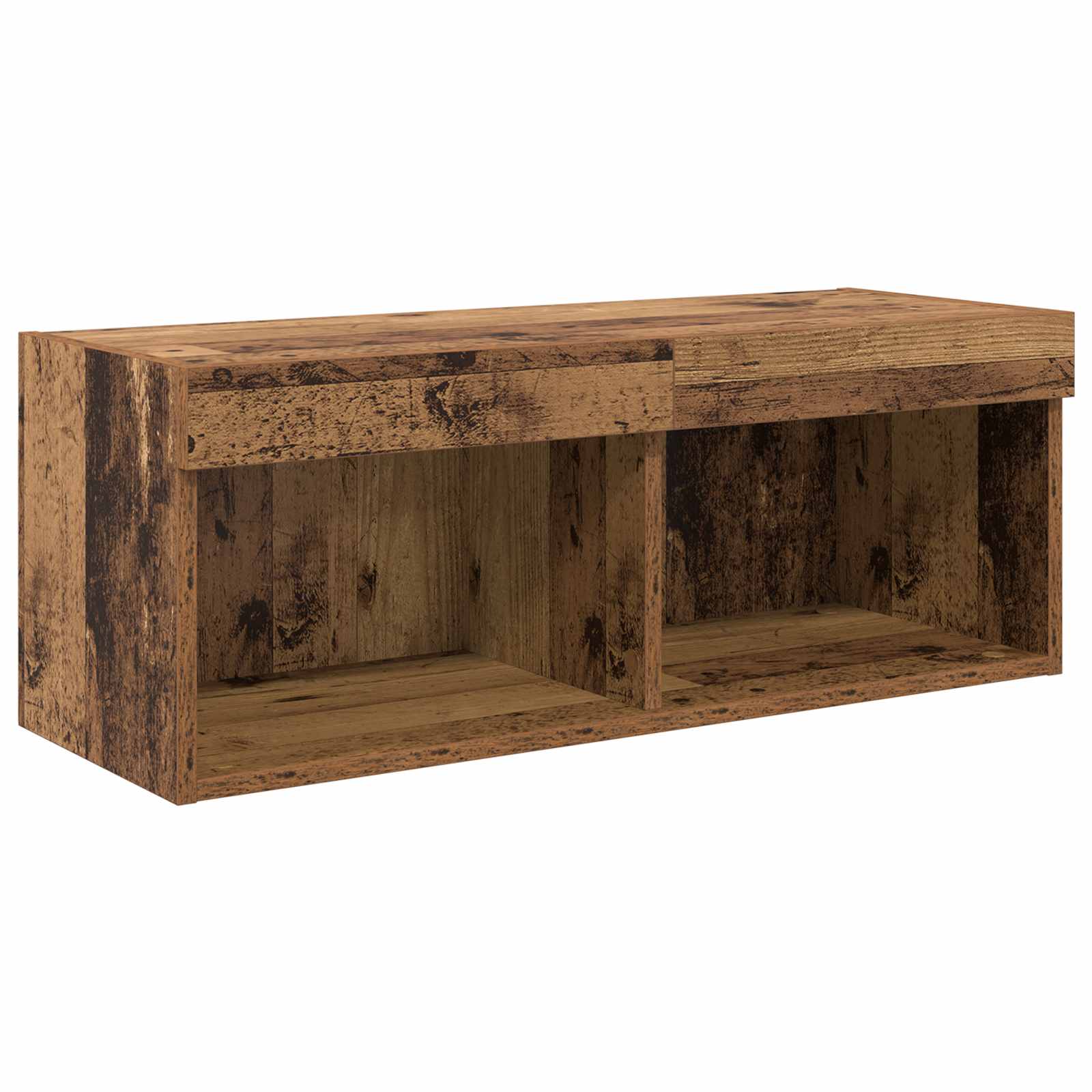 Μονάδες Τοίχου Τηλεόρασης 6 pcs Παλιό ξύλο Επεξεργασμένο ξύλο - Pakobazaar