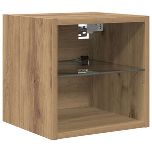 Μονάδες Τοίχου Τηλεόρασης 6 pcs Artisan Oak Επεξεργασμένο ξύλο - Pakobazaar