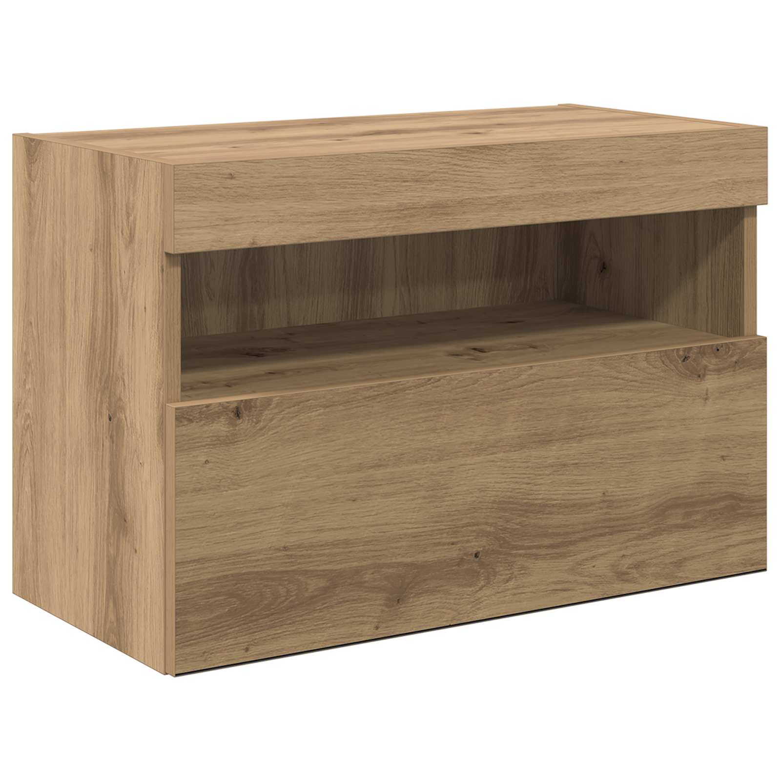 Μονάδες Τοίχου Τηλεόρασης 6 pcs Artisan Oak Επεξεργασμένο ξύλο - Pakobazaar