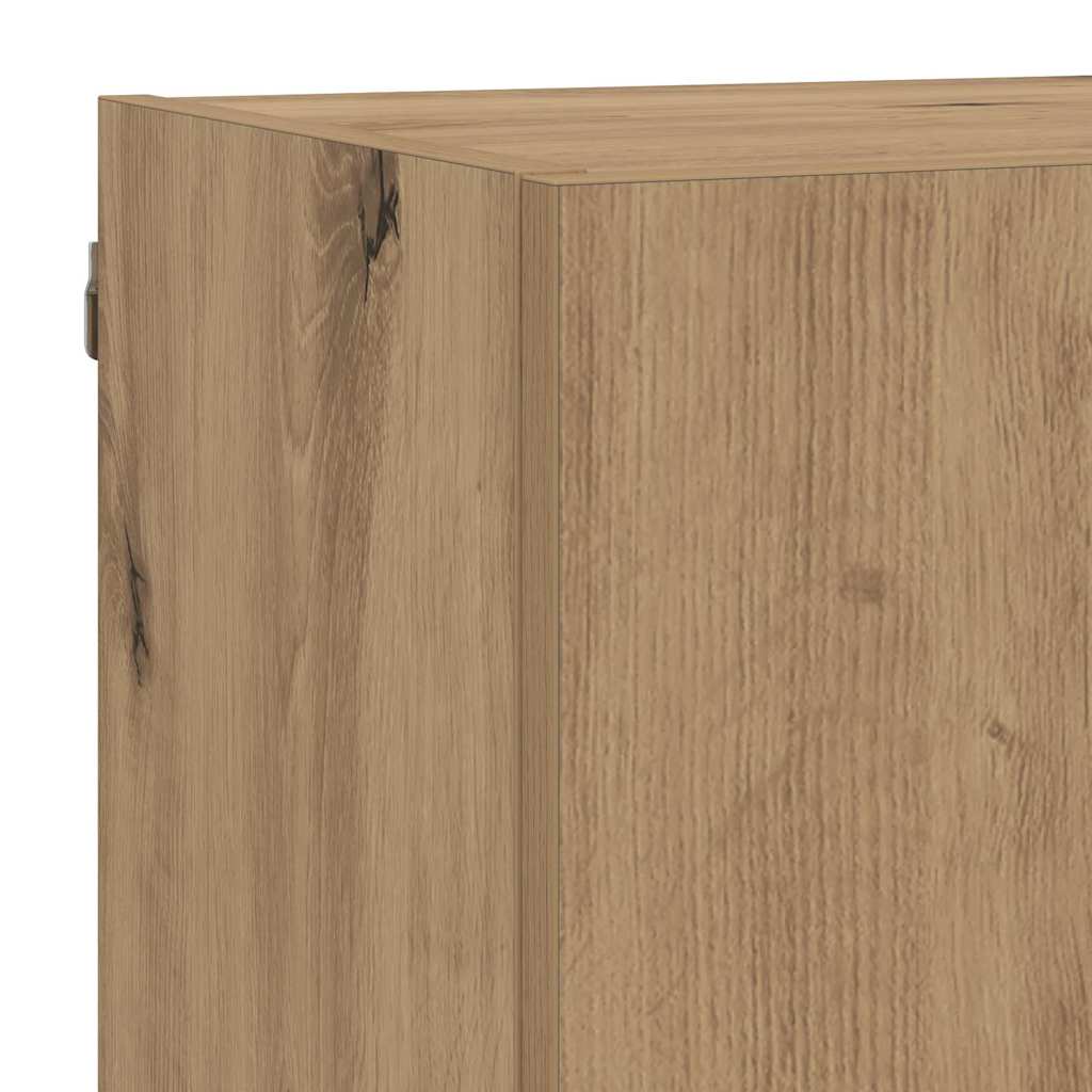 Μονάδες Τοίχου ΤV με LED 5 pcs Artisan Oak 40,5 x 30 x 90 εκ - Pakobazaar