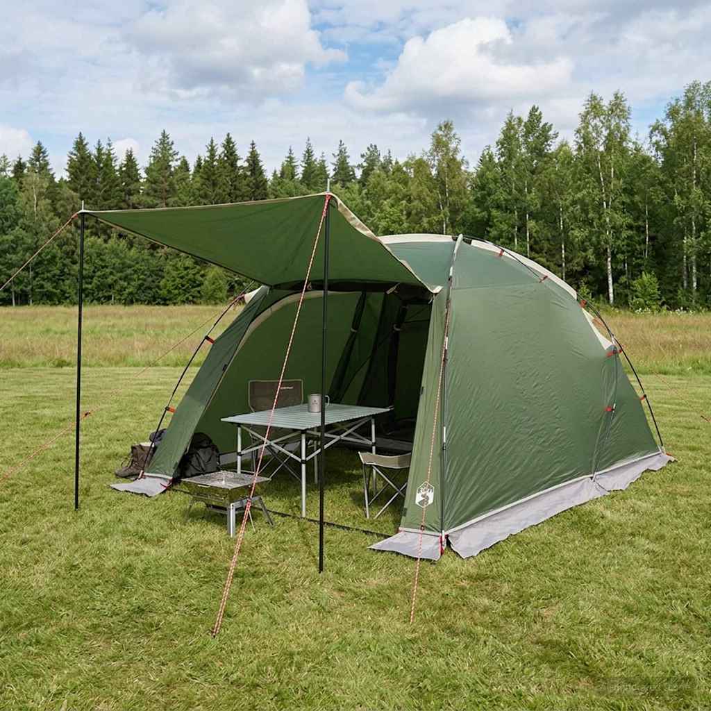 Σκηνή τούνελ Πράσινο 361 x 235 x 147 εκ - Pakobazaar