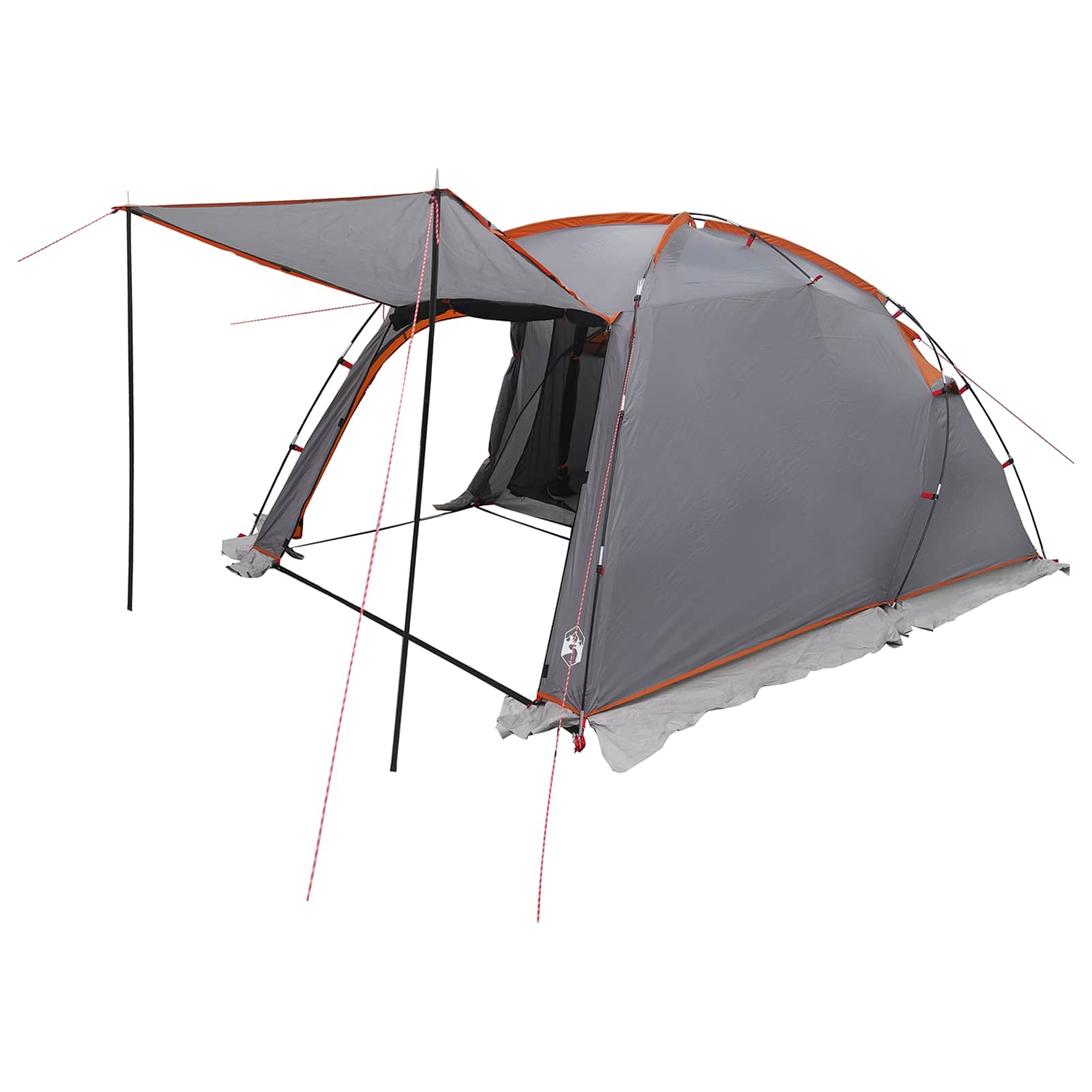 Σκηνή τούνελ Γκρι και Πορτοκαλί 361 x 235 x 147 εκ - Pakobazaar
