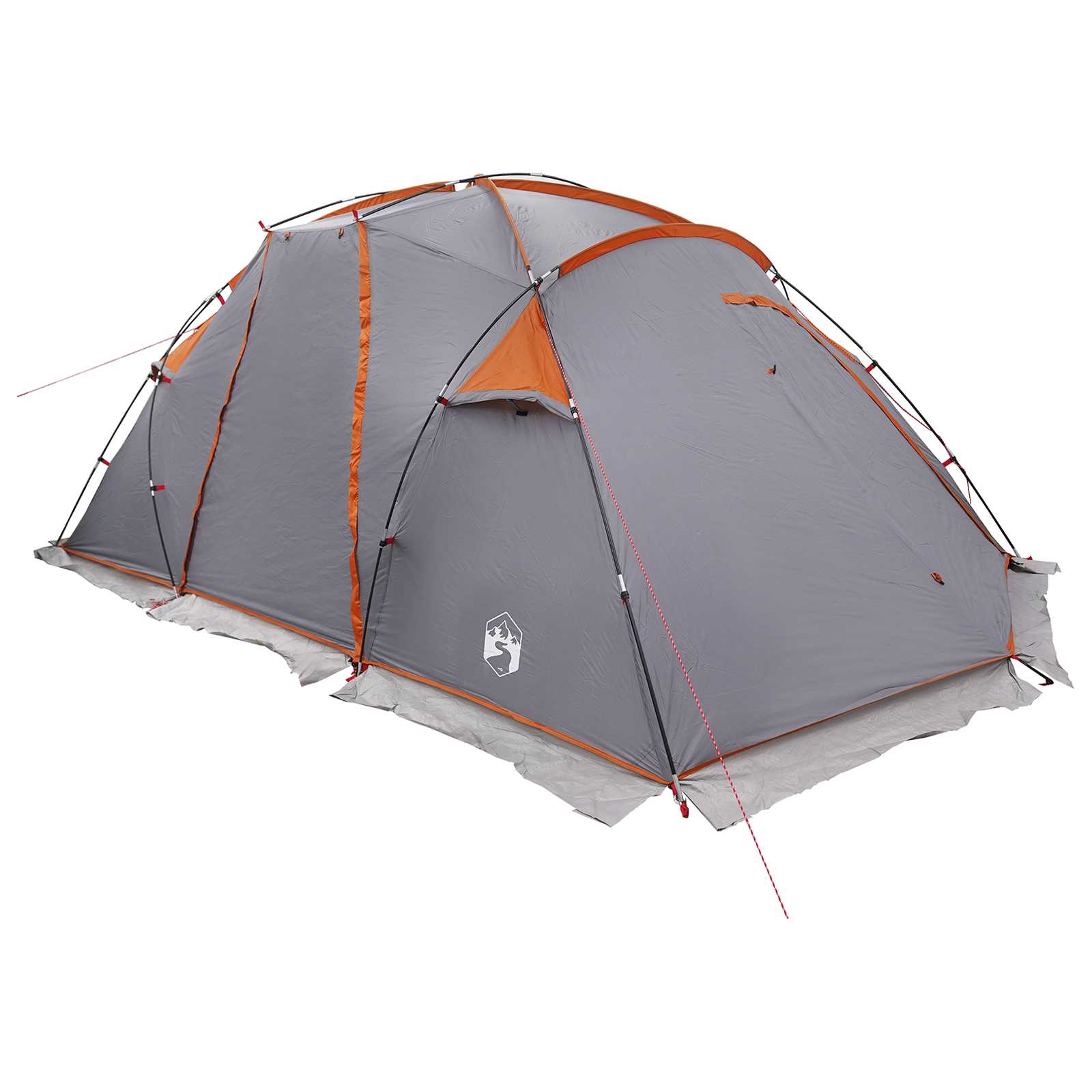 Σκηνή τούνελ Γκρι και Πορτοκαλί 520 x 260 x 175 εκ. - Pakobazaar