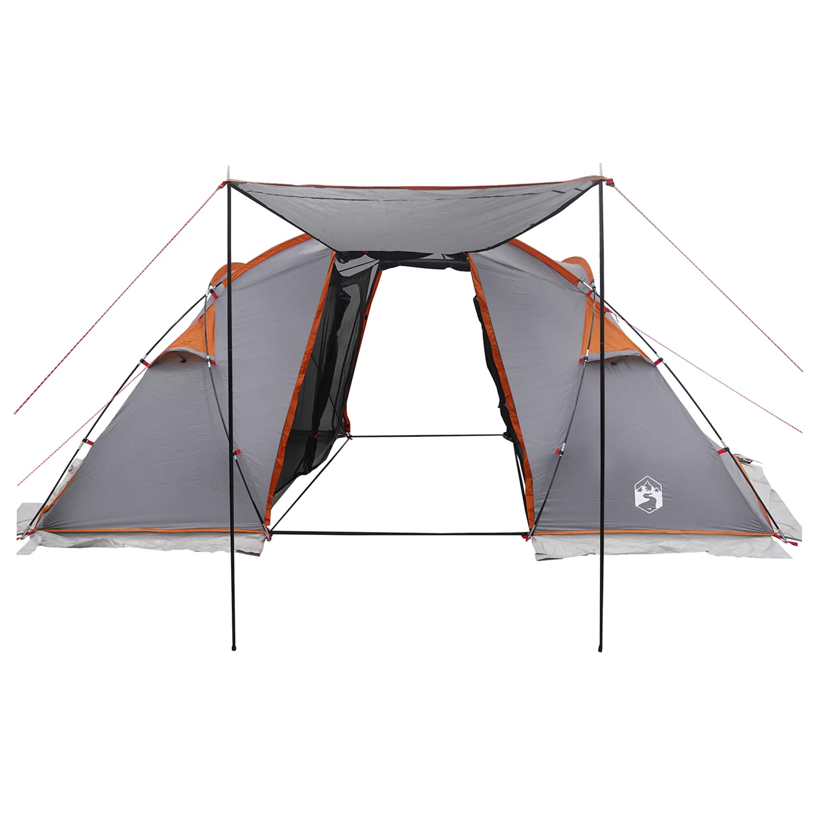 Σκηνή τούνελ Γκρι και Πορτοκαλί 520 x 260 x 175 εκ. - Pakobazaar