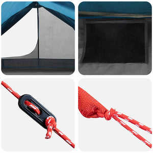 Κατασκήνωση για Πεζοπορία Μπλε 222 x 85 x 125 εκ - Pakobazaar