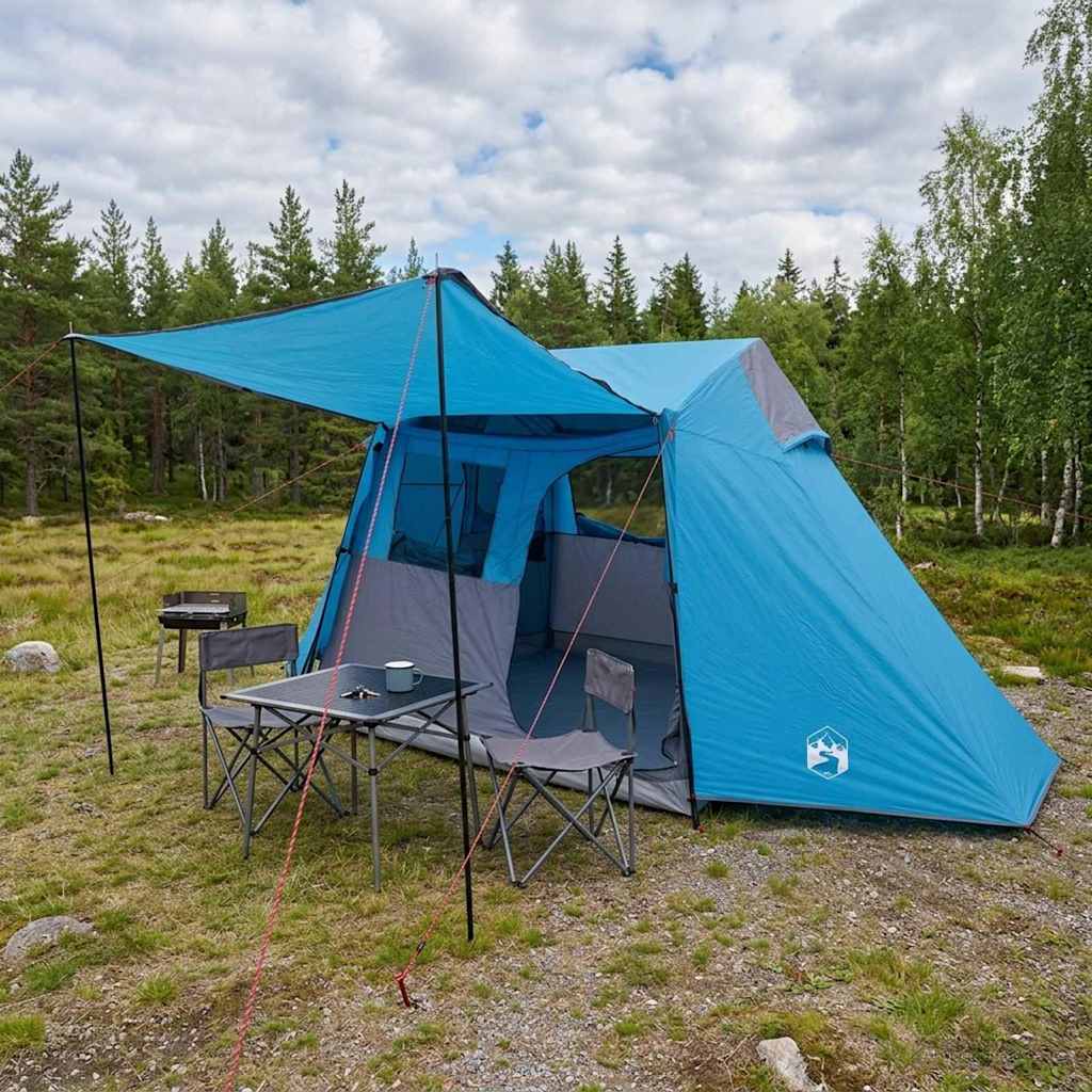 Σκηνή τούνελ Μπλε 475 x 220 x 192 εκ. - Pakobazaar