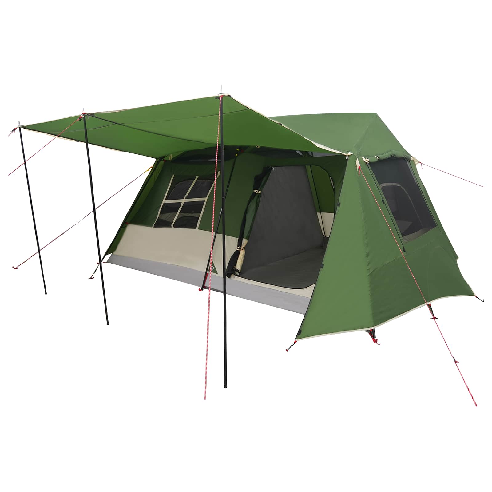 Σκηνή τούνελ Πράσινο 400 x 278 x 182 εκ - Pakobazaar