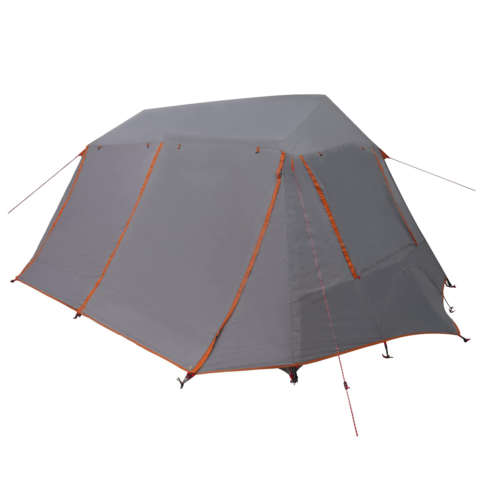 Σκηνή τούνελ Γκρι και Πορτοκαλί 400 x 278 x 182 εκ - Pakobazaar