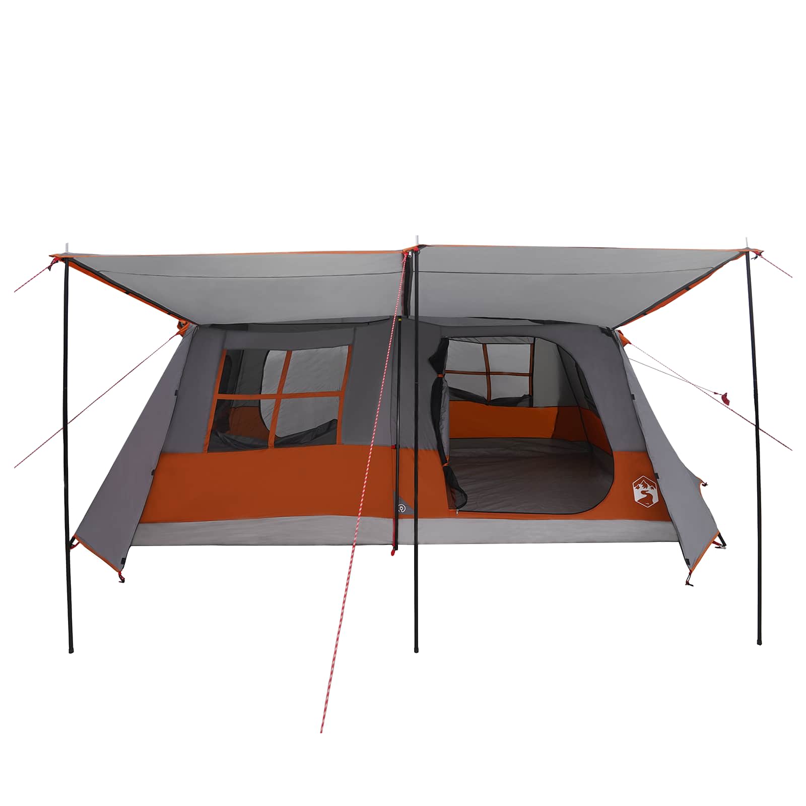Σκηνή τούνελ Γκρι και Πορτοκαλί 400 x 278 x 182 εκ - Pakobazaar