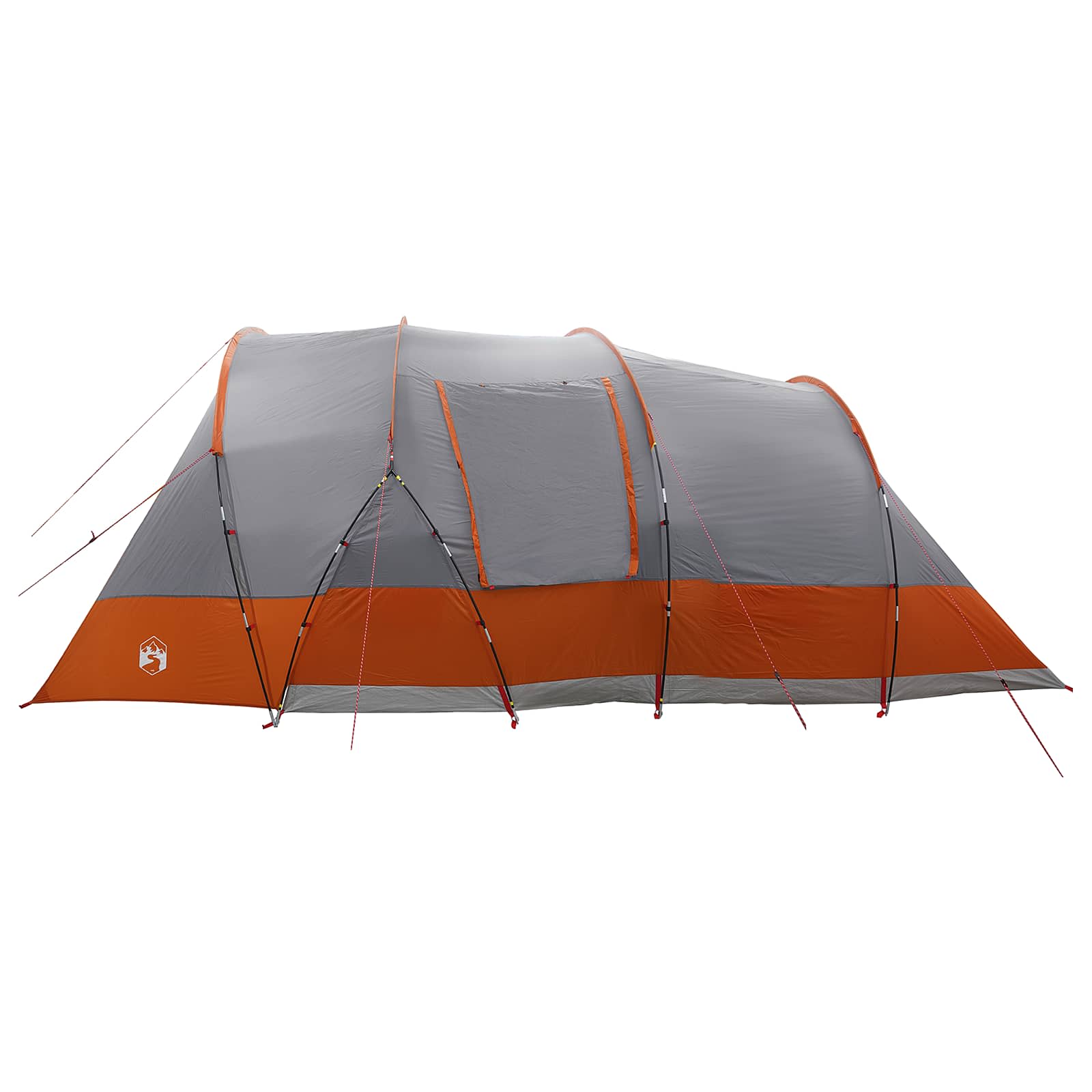 Σκηνή τούνελ Γκρι και Πορτοκαλί 560 x 395 x 212 εκ - Pakobazaar