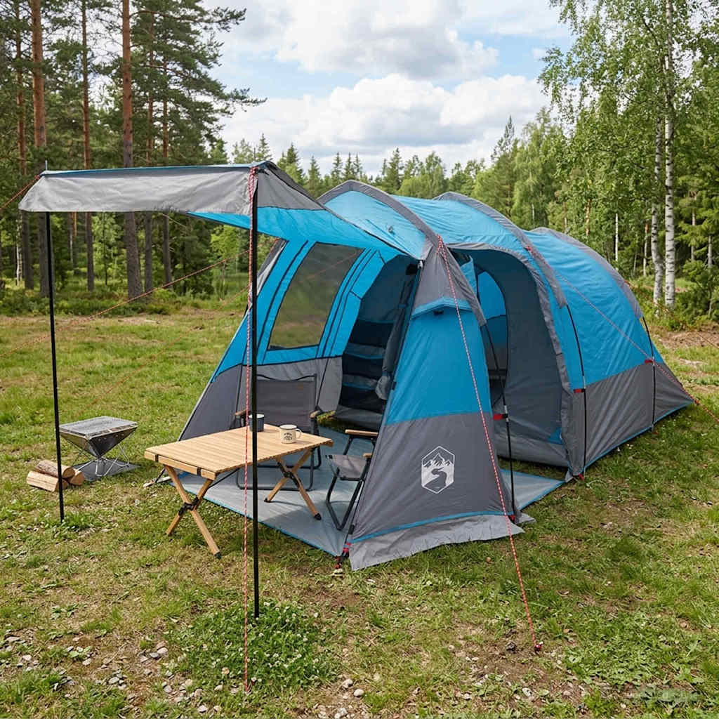 Σκηνή τούνελ Μπλε 390 x 215 x 152 εκ. - Pakobazaar