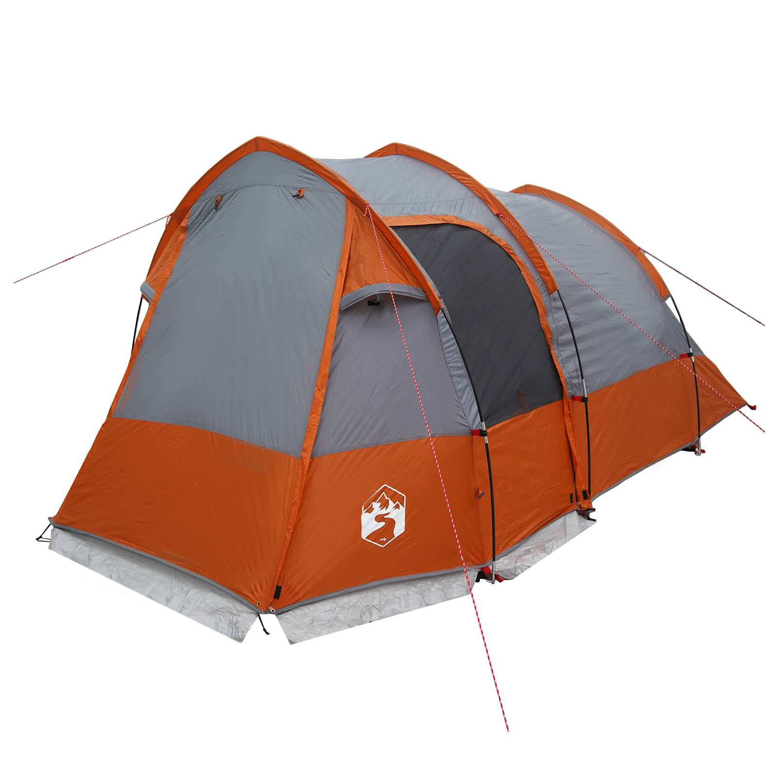 Σκηνή τούνελ Γκρι και Πορτοκαλί 390 x 215 x 152 εκ. - Pakobazaar
