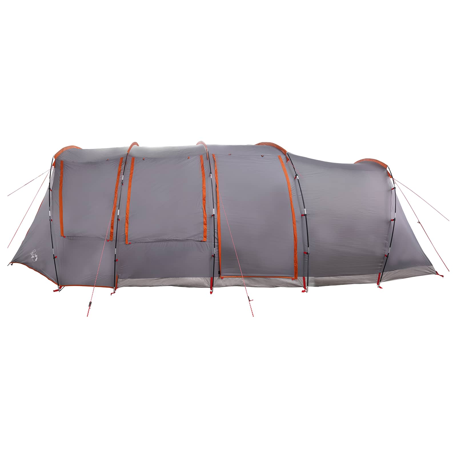 Σκηνή τούνελ Γκρι και Πορτοκαλί 675 x 392 x 210 cm - Pakobazaar