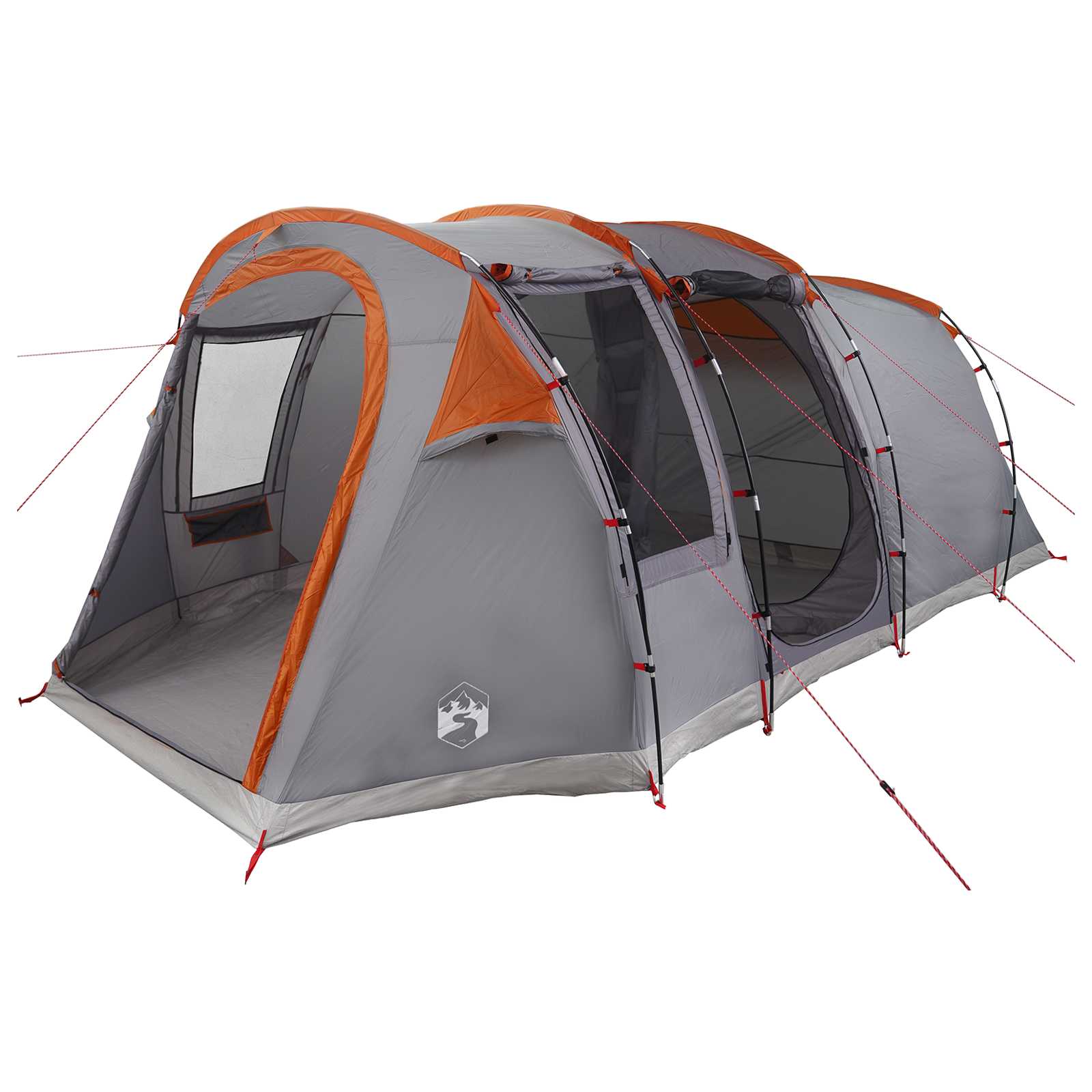 Σκηνή τούνελ Γκρι και Πορτοκαλί 505 x 330 x 204 cm - Pakobazaar