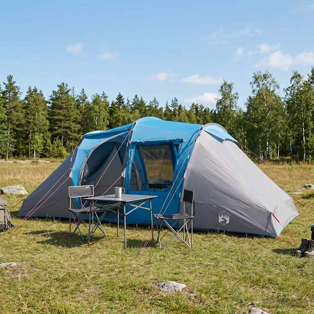 Αυτόματη Τέντα Μπλε 524 x 232 x 192 εκ. - Pakobazaar