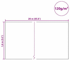 Φλις Προστασίας Φυτού από Παγετό Λευκό 20 x 1,6 μ